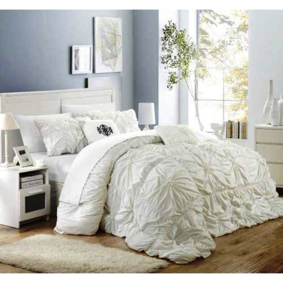 All White Bedroom Linens